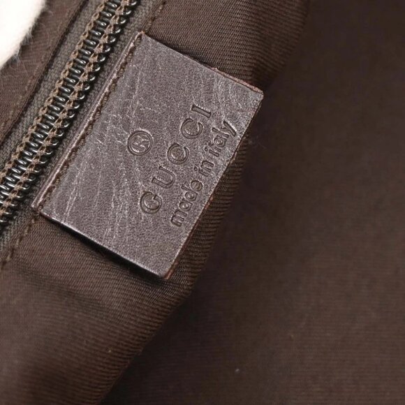 Gucci Beige Canvas GG Shoulder Bag 145859 - Picture 9 of 10